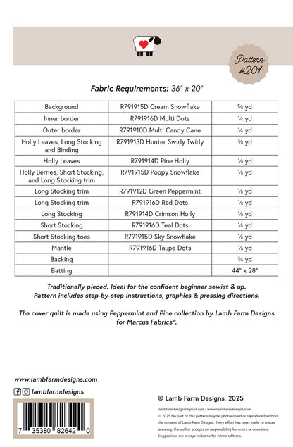 Waiting for Santa PDF Quilt Pattern