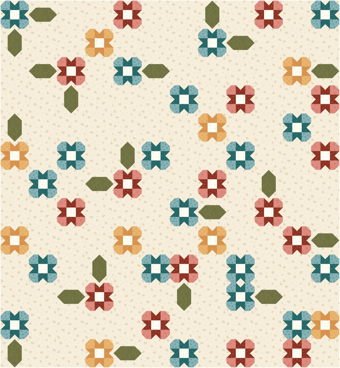 Poppy Patch PDF Quilt Pattern