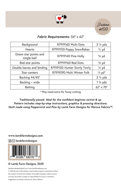 Winter Blessings PDF Quilt Pattern