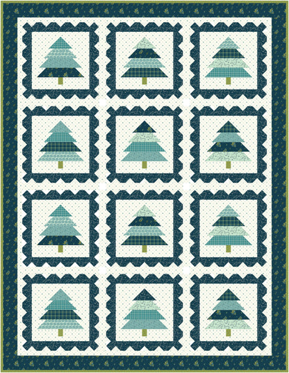 Winter Postage PDF Quilt Pattern